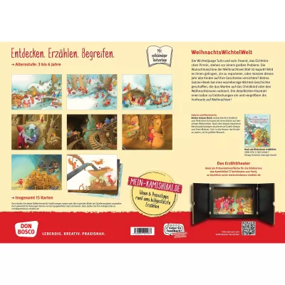 Kinderbuch, Wimmelbilder, Kartenset, Weihnachten, Pappbuch