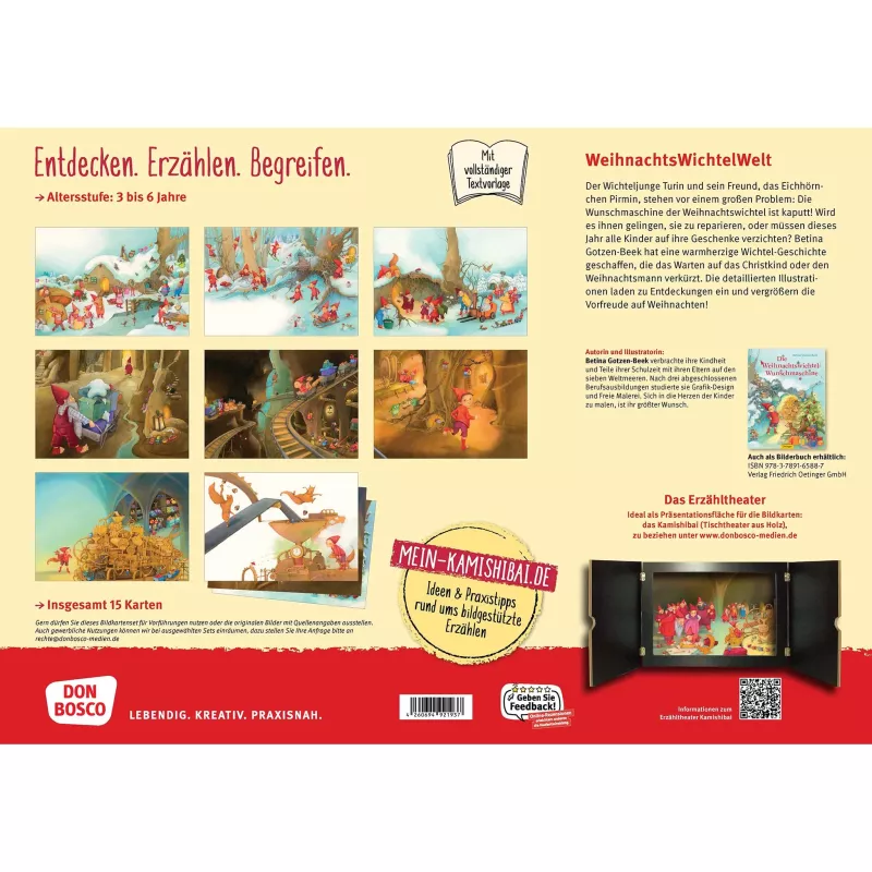 Kinderbuch, Wimmelbilder, Kartenset, Weihnachten, Pappbuch