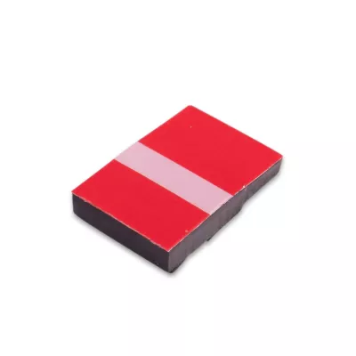 Schwamm, Kunststoffschwamm, Rot, Doppelseitig, Reinigung