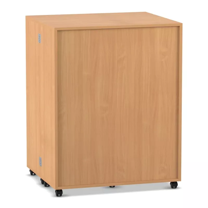 Hutschrank, Schrank, Rolltisch, Holzoptik, Möbel