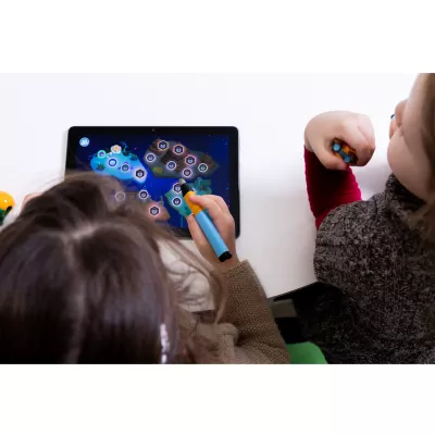 tablet, kinder, bildungs, stift, spiel