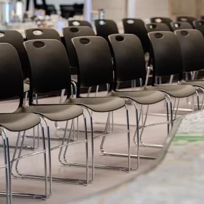 Stuhl, Stuhlreihe, Konferenzraumstuhl, Sitzreihen, Kantinenstuhl