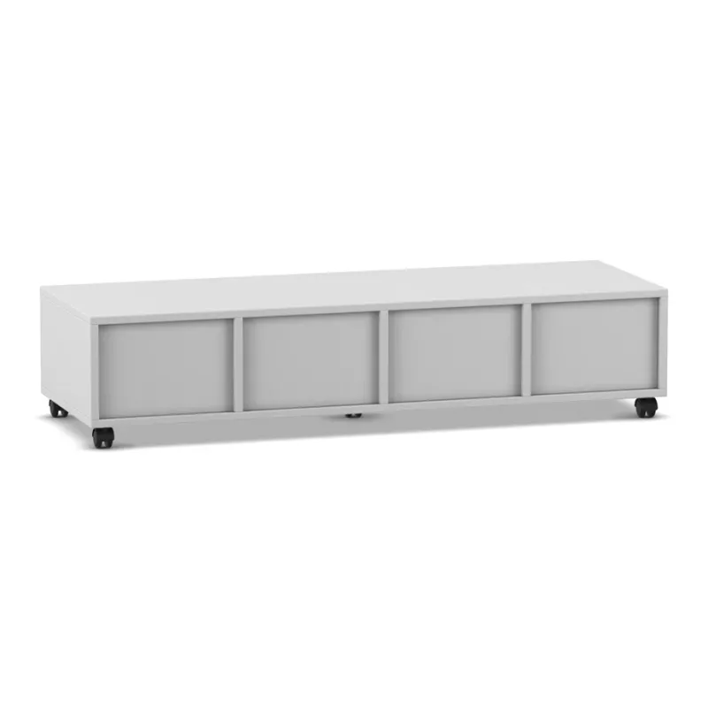 Möbelrolle, Aufbewahrungsschrank, Schuhschrank, Rollcontainer, Weiß