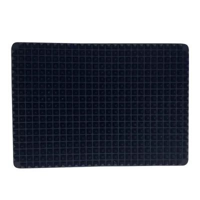Waffle-Matte, Rutschfeste Unterlage, Küchenunterlage, Dark Color, Gitterstruktur