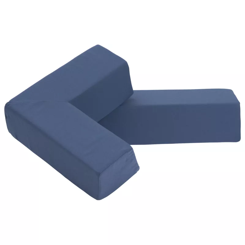 Sofakissen, Kissenhülle, Bezug, Blau, Möbelkissen