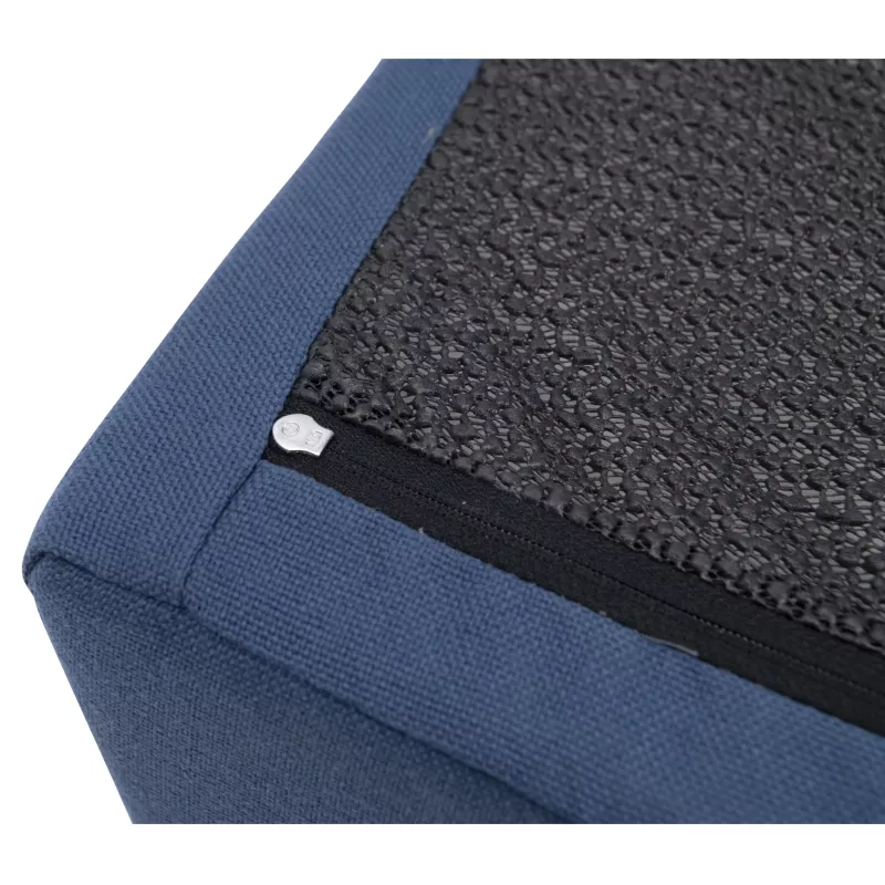 Sitzkissen, Kissen, Grau, Textil, Netzfläche