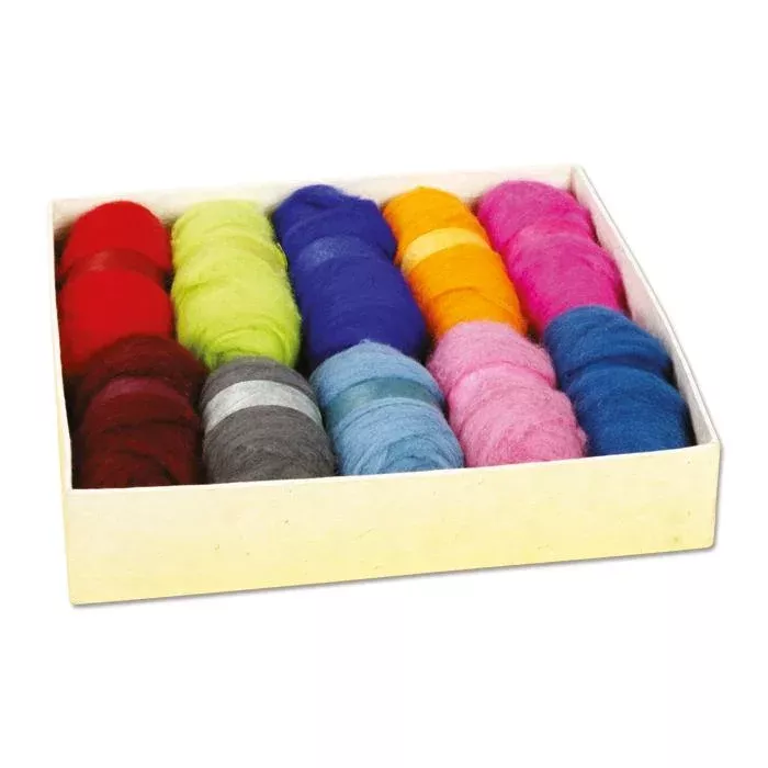 Wollknäuel, Farbknäuel, Garnbox, Strickgarn, Mehrfarbig