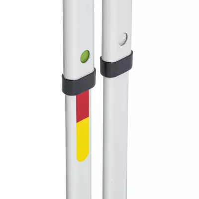 aluminium, ausklappbare stützen, farbenmarkierung, leiter, stütze