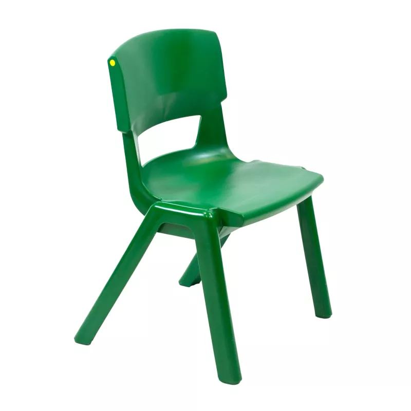 Kinderstuhl, Sitzmöbel, Grün, Kunststoffstuhl, Gerades Design