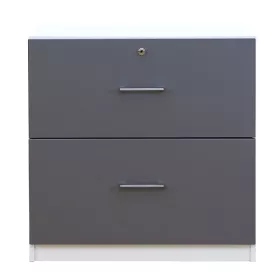 FLEXEO® Office – Schubladen-Schrank mit 2 hohen Schubladen H: 80,1 cm