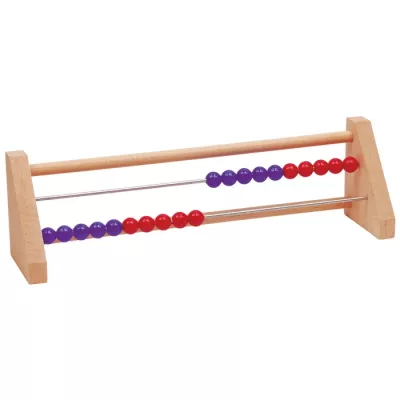 Holz-Rechenschieber, Abakus, Holzspielzeug, Bildungsspielzeug, Perlenabakus
