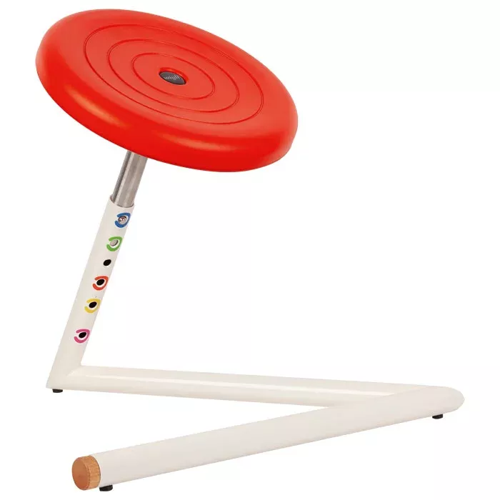 hocker, stuhl, sitzzubehör, rot, metallständer