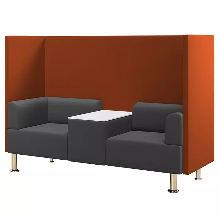 sofa, armchair, lounge, table, partition