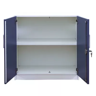 Schrank, Metallschrank, Schranktür, doppeltes Regal, Kombinationsschrank