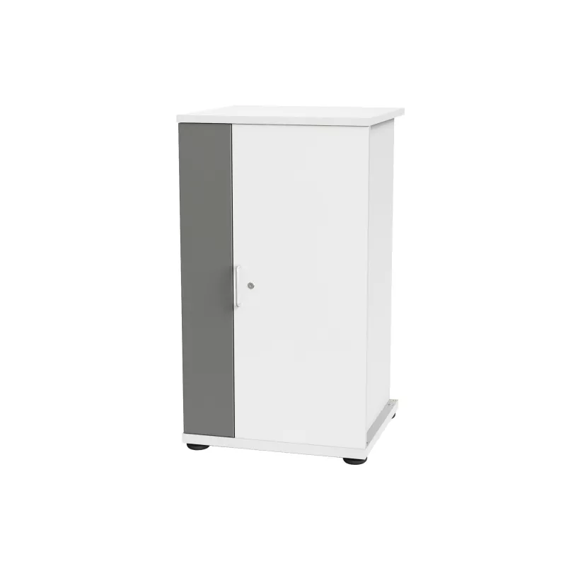 Schrank, Sideboard, Schranktür, Metall, weiß