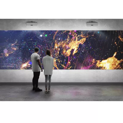 Galerie, Beleuchtung, Wandbild, Kunstdruck, Ausstellung