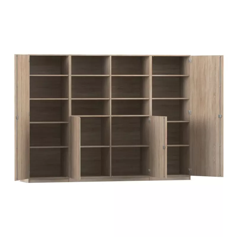 Wandregal, Schrankwand, Regalboden, Schrank, Holzoptik