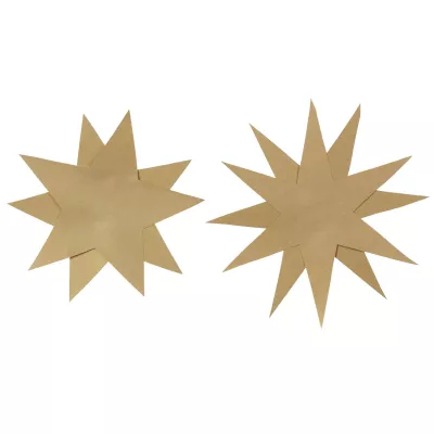 Stern, Sternstanze, Papierstern, Papierdeko, Sterne-Deko