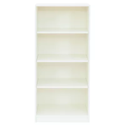 Regal, Bücherregal, Regalhöhe, weiß, Holzoptik