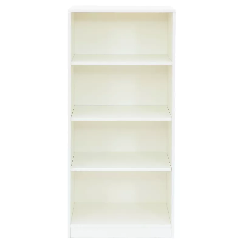 Regal, Bücherregal, Regalhöhe, weiß, Holzoptik