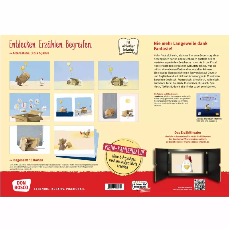 Kartenspiel, Bilderset, Karton, Tierfigur, Tiergeschichte