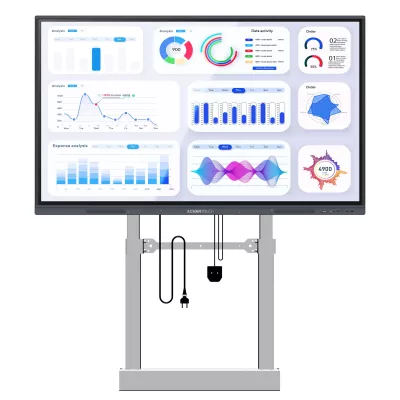 display, monitor, touchscreen, video wall, standing mount