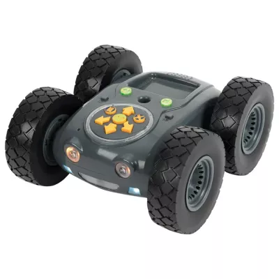 RC-Auto, Fernsteuerung, Vier-Rad, große Reifen, dunkelgrau