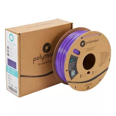 3D-Druck Filament, PLA-Filament, lila Filament, Spule, Polymaker