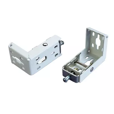 Railense hinge, Metallwinkel, Gleitschiene, Montagehalterung, Türverriegelung