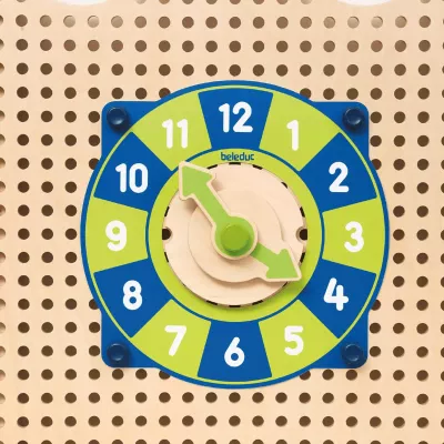 Uhr, Lernspiel, Zahlenkreis, Kreisel, Spielzeug