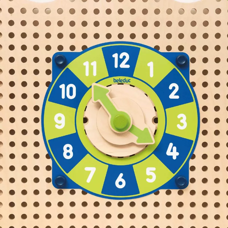 Uhr, Lernspiel, Zahlenkreis, Kreisel, Spielzeug