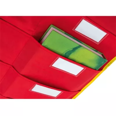 rote Tasche, Aufbewahrung, Bücher, Geldbörse, Material: Stoff