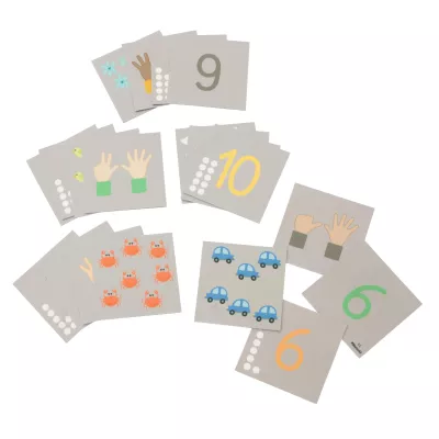 zahlenkarten, zahlenreihe, zahlenkarten-set, kinder lernen, grundzahlen