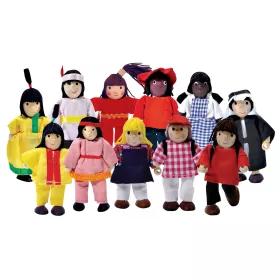 Biegepuppen Kinder der Welt