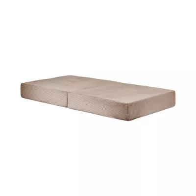 Sofa Bett, Bettsystem, Sofakissen, Corduroy, Beige