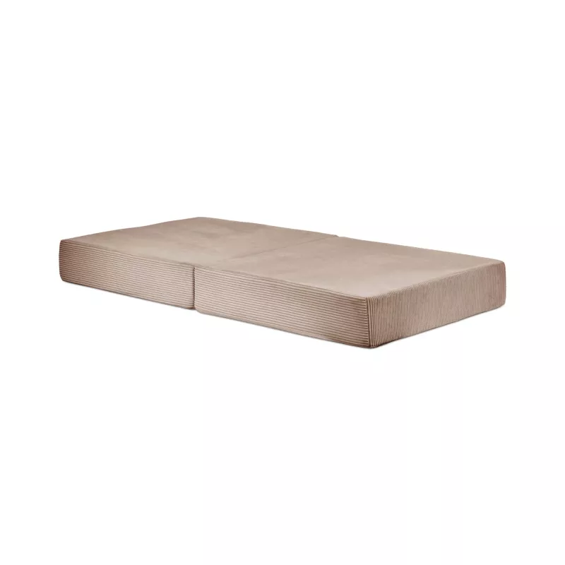 Sofa Bett, Bettsystem, Sofakissen, Corduroy, Beige
