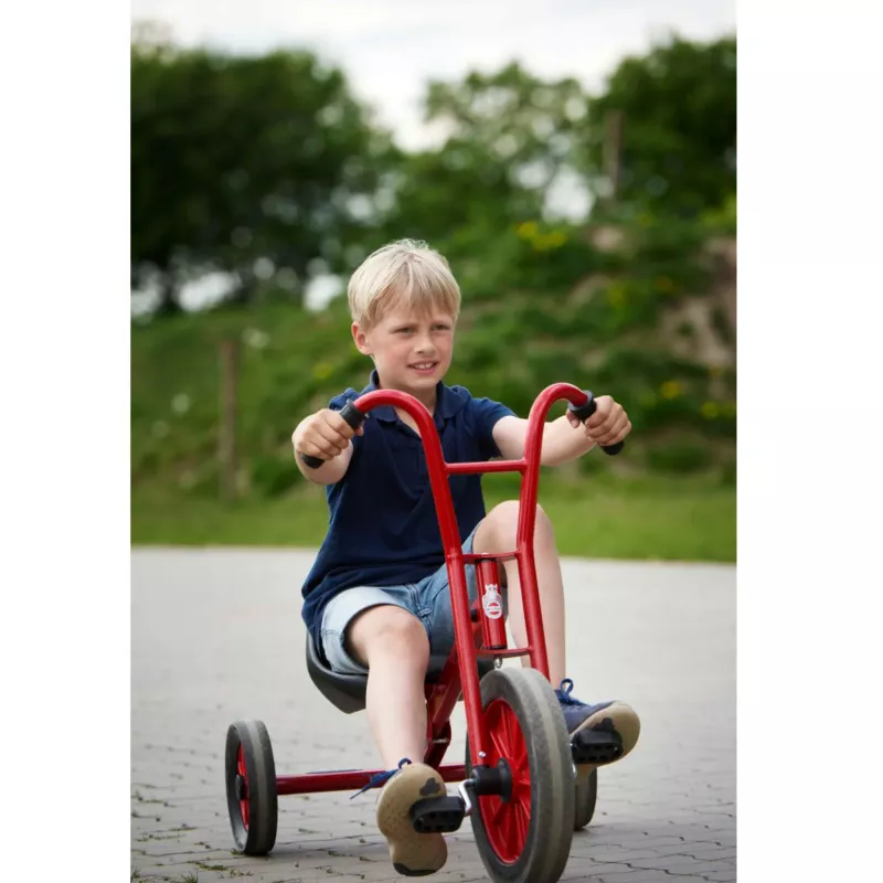 Radeltrike, Kinderlaufrad, Rot, Metallrahmen, Gurt?