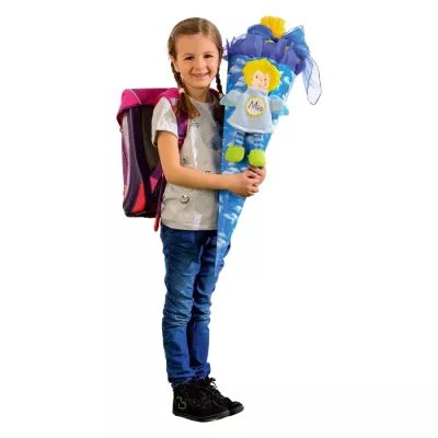 Schultüte, Schultüte mit Preis, Süßigkeitenfüllung, Schultasche, Kindergarten
