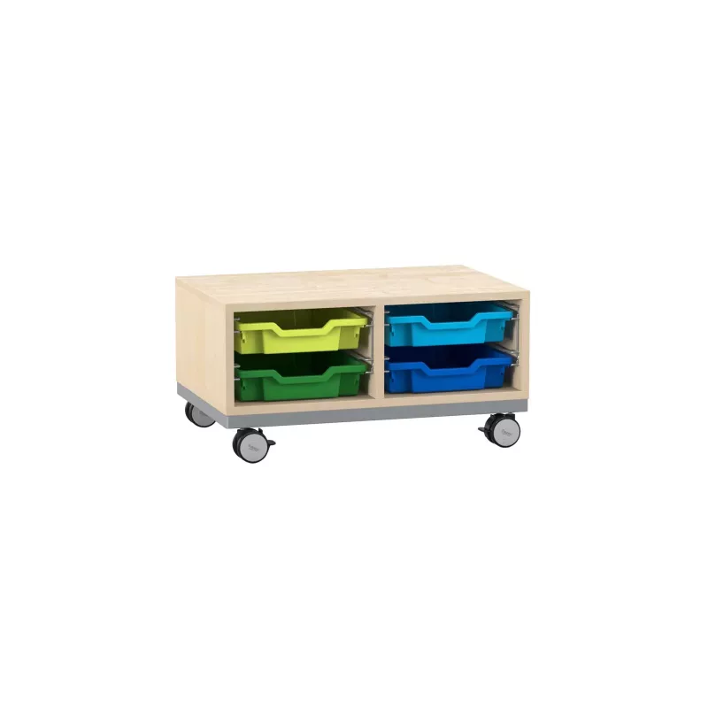 Kistenwagen, Rollwagen, Wäschestisch, Kistenbehälter, Schubladenwagen