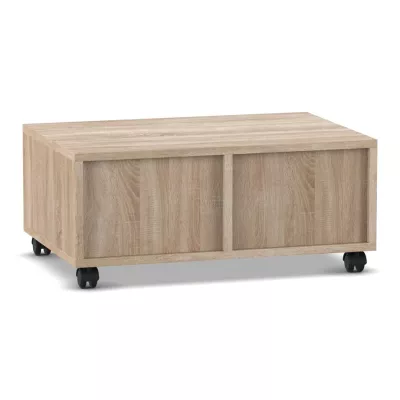 Lowboard, Holz, Schrank, Aufbewahrung, Rollen