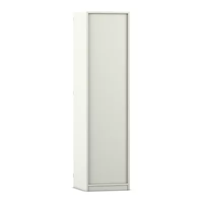 Schrank, Garderobenschrank, metallfrei, Korpusweiß, Türenschrank
