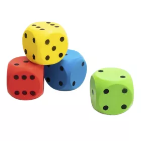 Schaumstoff-Würfel, 4er-Set