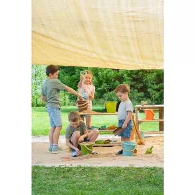 Spielsandkasten, Kinderwerkzeug, Sandkasten-Spielzeug, Sandform, Werkzeugset