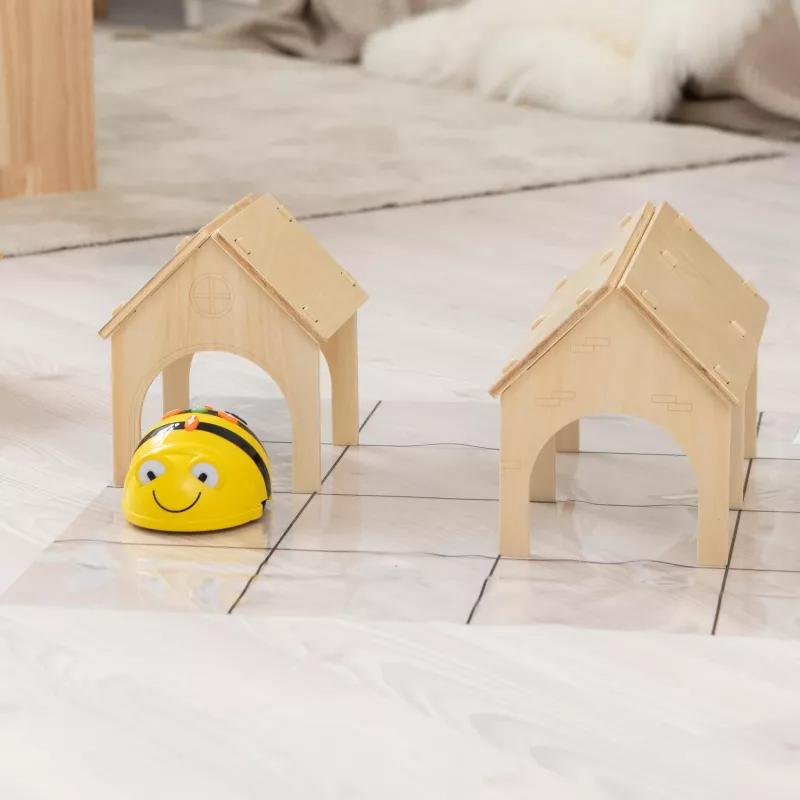 Holzspielzeug, Miniaturhäuser, Holzbaukasten, Spielzeugroboter, Kabel/Leitung