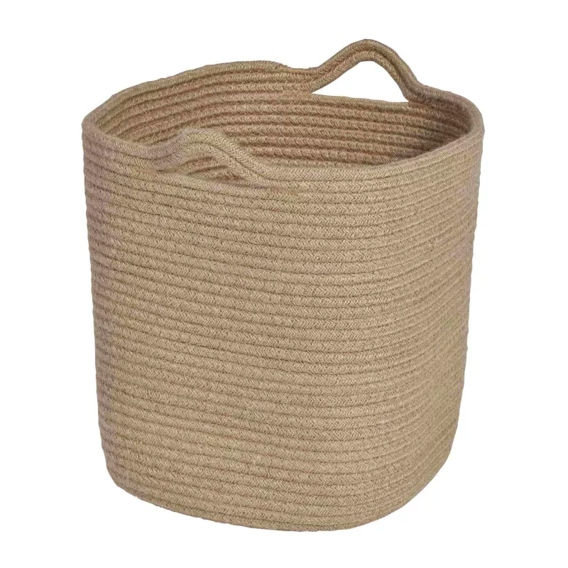 Seagrasskorb, Aufbewahrungskorb, Geflochtener Korb, Natürliche Farbe, Runder Tellerkorb