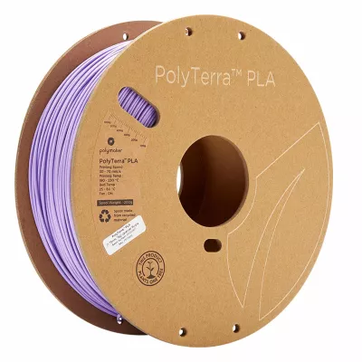 3D-Druck Filament, PLA Filament, Lila Farbe, Spule, PolyTerra PLA