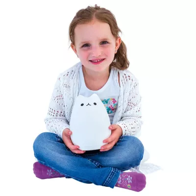 katzenformige, lampe, nachtlicht, weiß, freundlich-für-kinder