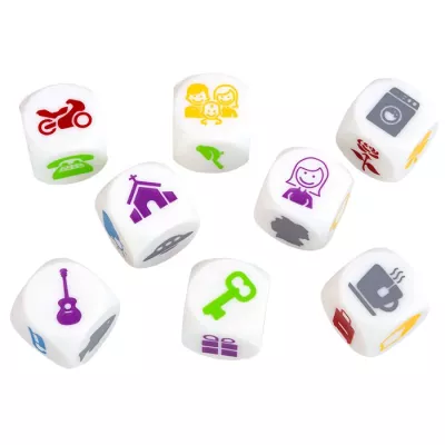 würfel, spielerwürfel, spielen, icons, motifs