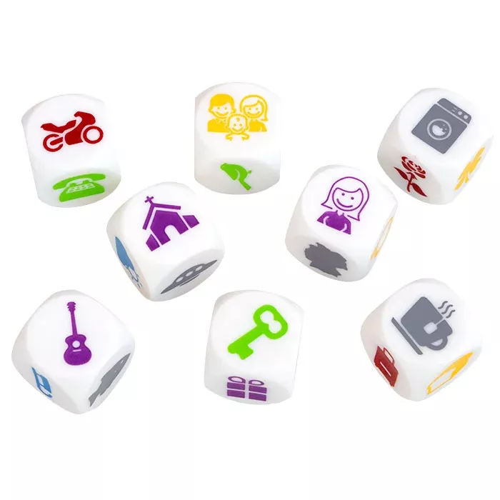 würfel, spielerwürfel, spielen, icons, motifs