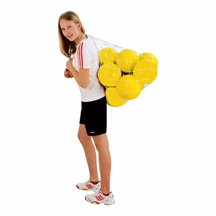 Schultasche, Gelb, Netzballnetz, Tennisball-Set, Sporttasche